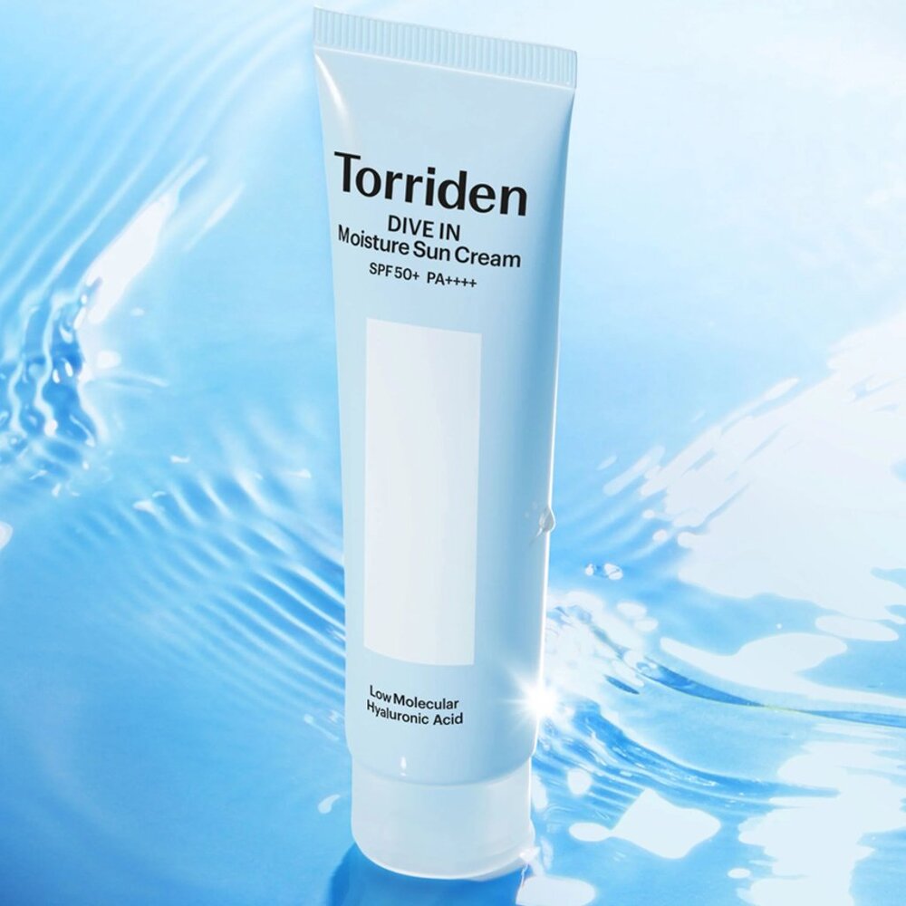 Torriden DIVE-IN Watery Moisture Sun Cream SPF50+ Korean Beauty Kbeauty Sunscree
